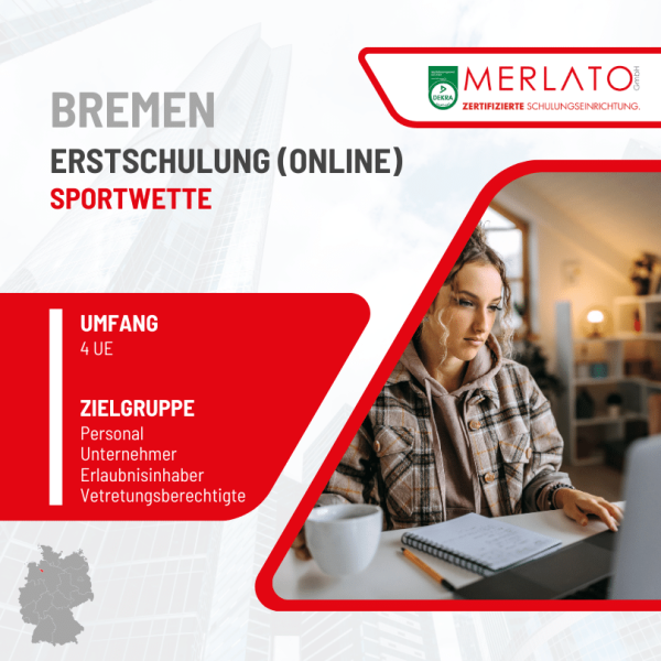 Bremen / Sportwette / Erstschulung (E-Learning)